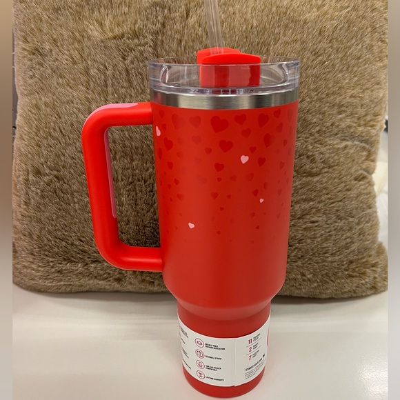 TARGET X STANLEY Valentine’s day 2025 Ruby Hearts 40 oz - Picture 2 of 5